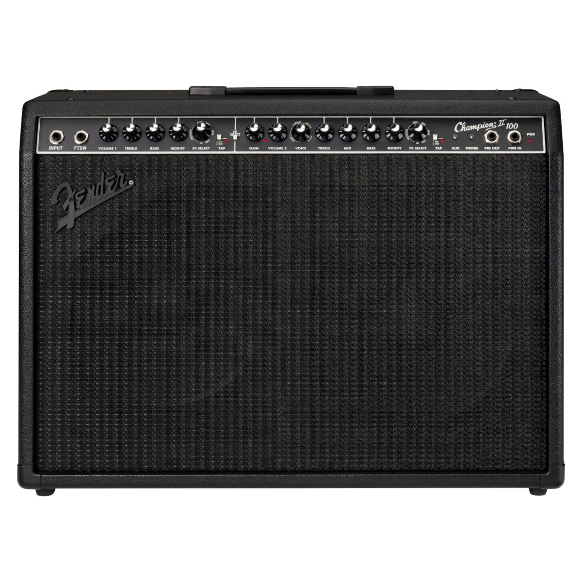 Fender Champion II 100 Blackout Guitar Amplifier - 120V
