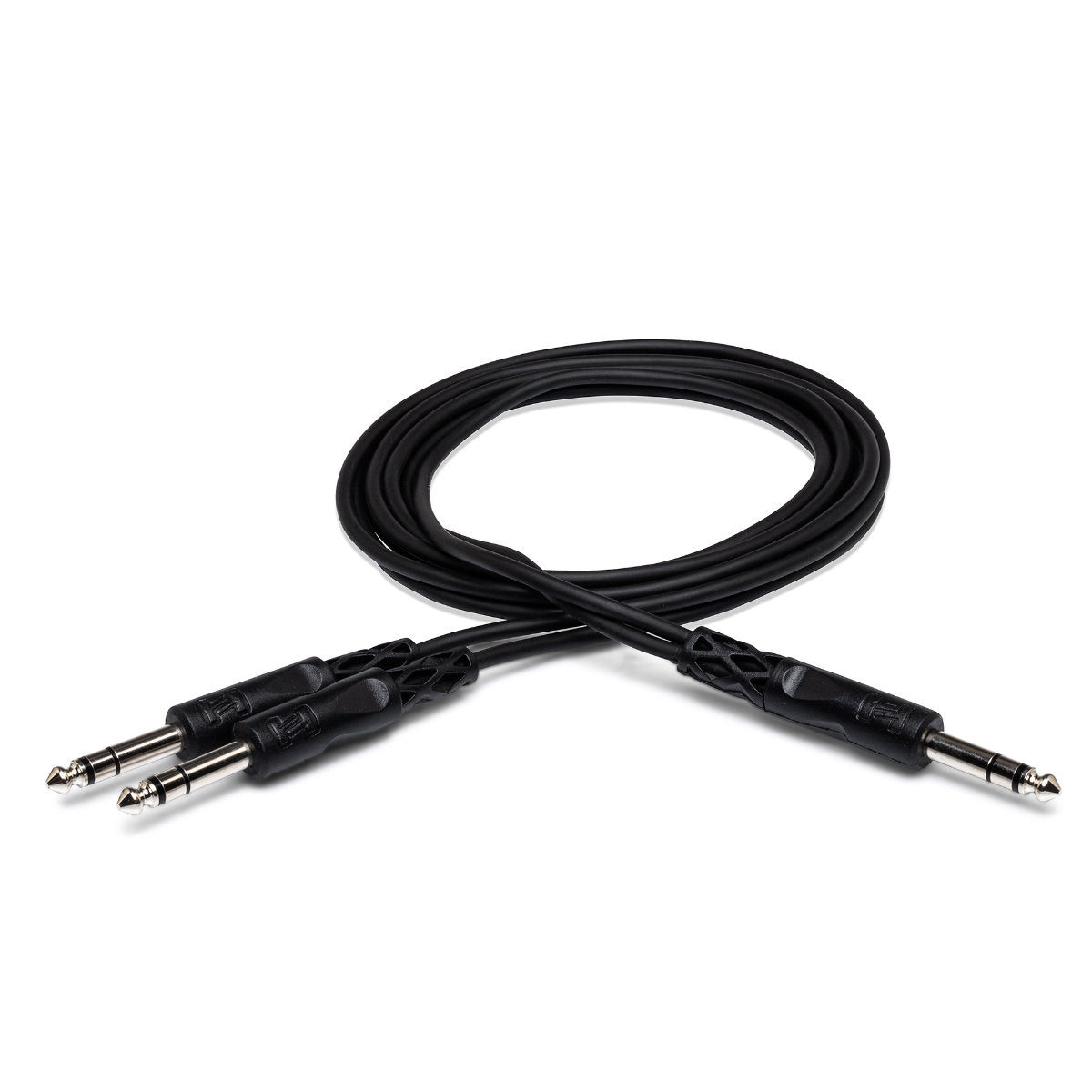 Hosa CYS-105 Y Cable 1/4in TRS to Dual 1/4in TRS Cable - 5ft