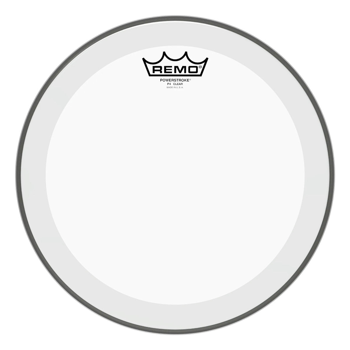 Remo Powerstroke P4 Clear Batter Drumhead - 12 in. Diameter