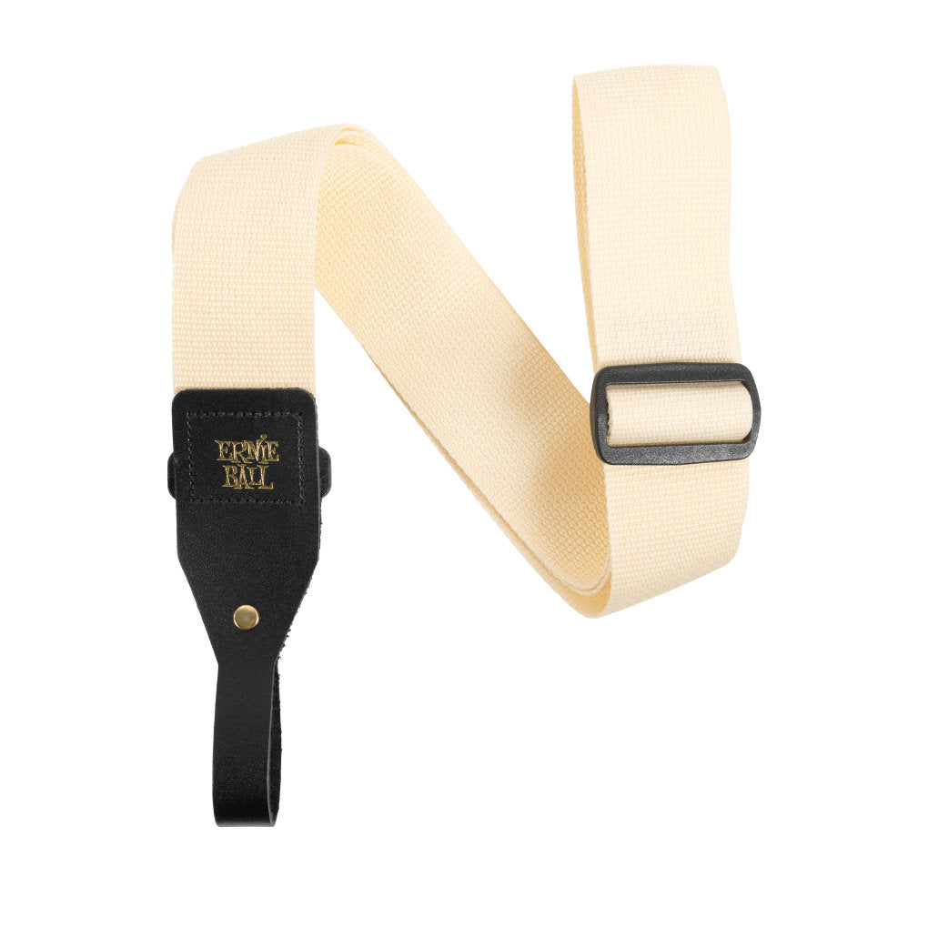 Ernie Ball Polypro Acoustic Guitar Strap - Cream - Bananas at Large®