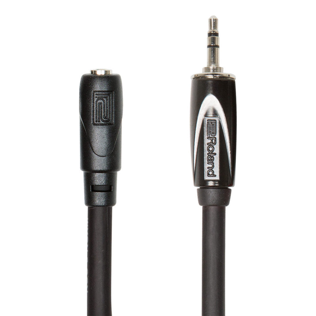 Roland RHC-25-3535 Black Series Headphone Extension Cable - 25ft - Bananas at Large®
