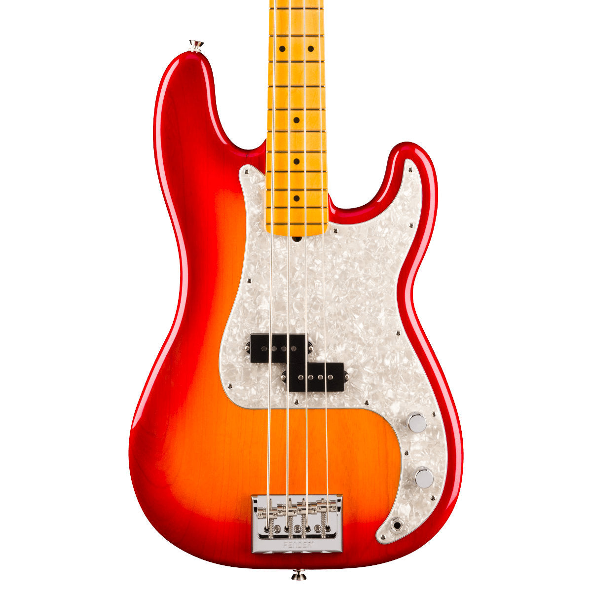 Fender American Professional Precision Bass - Maple Fingerboard - Aged Cherry Burst