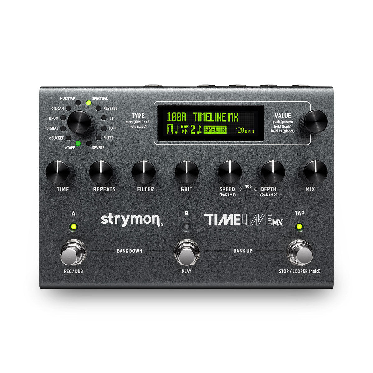 Strymon TimeLine MX Next Generation Multi-Delay Workstation Pedal
