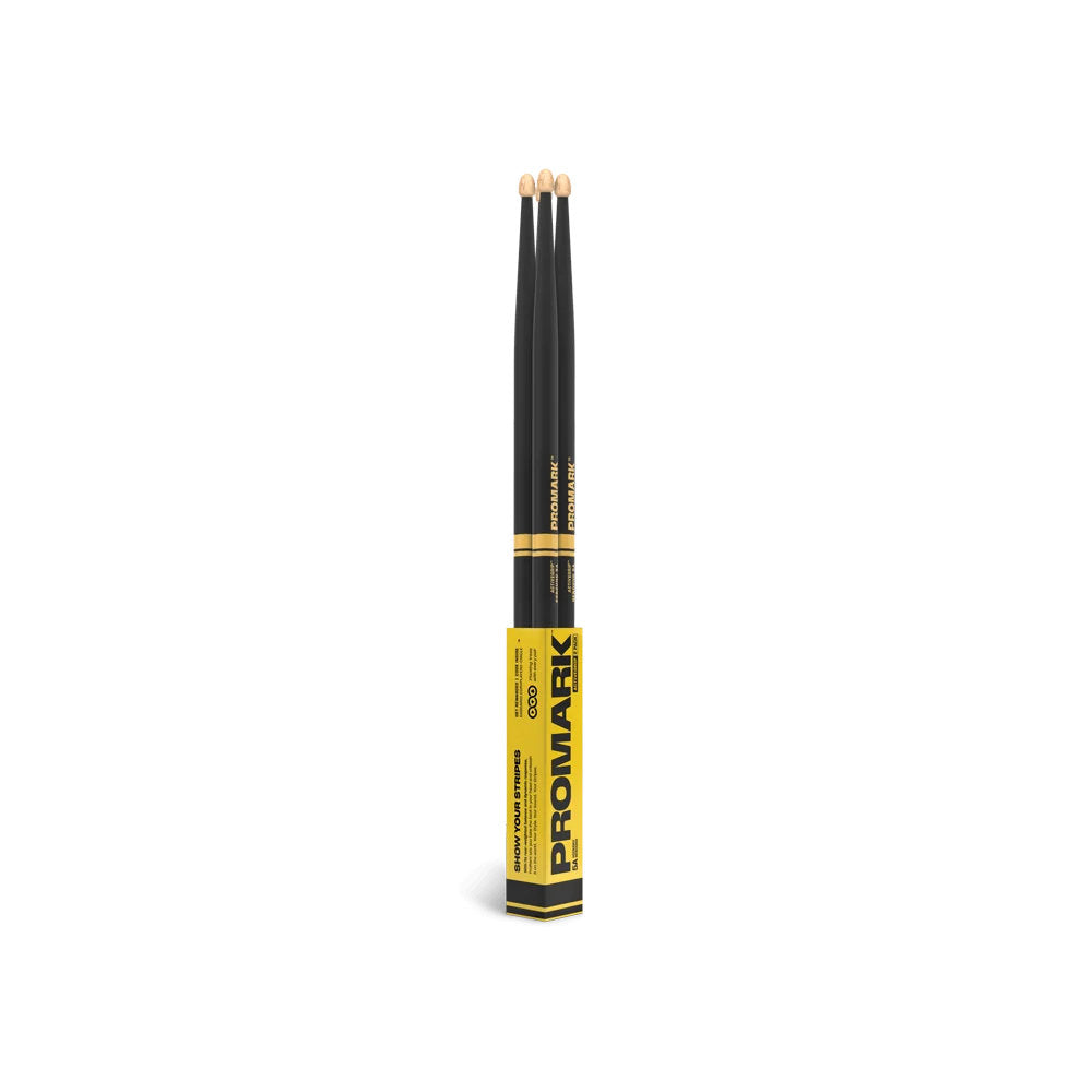 ProMark Rebound 5A ActiveGrip Hickory Drumsticks - Acorn Wood Tip - 2 Pack
