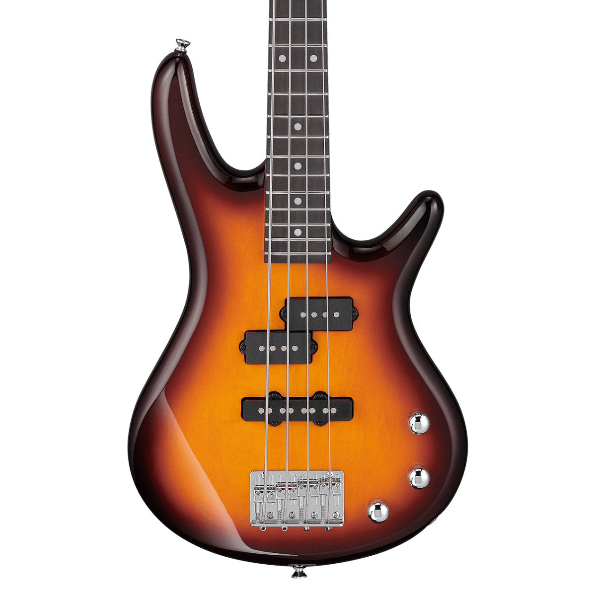 Ibanez GSRM20 Mikro Electric 4-String Bass Guitar - Brown Sunburst - Bananas at Large®