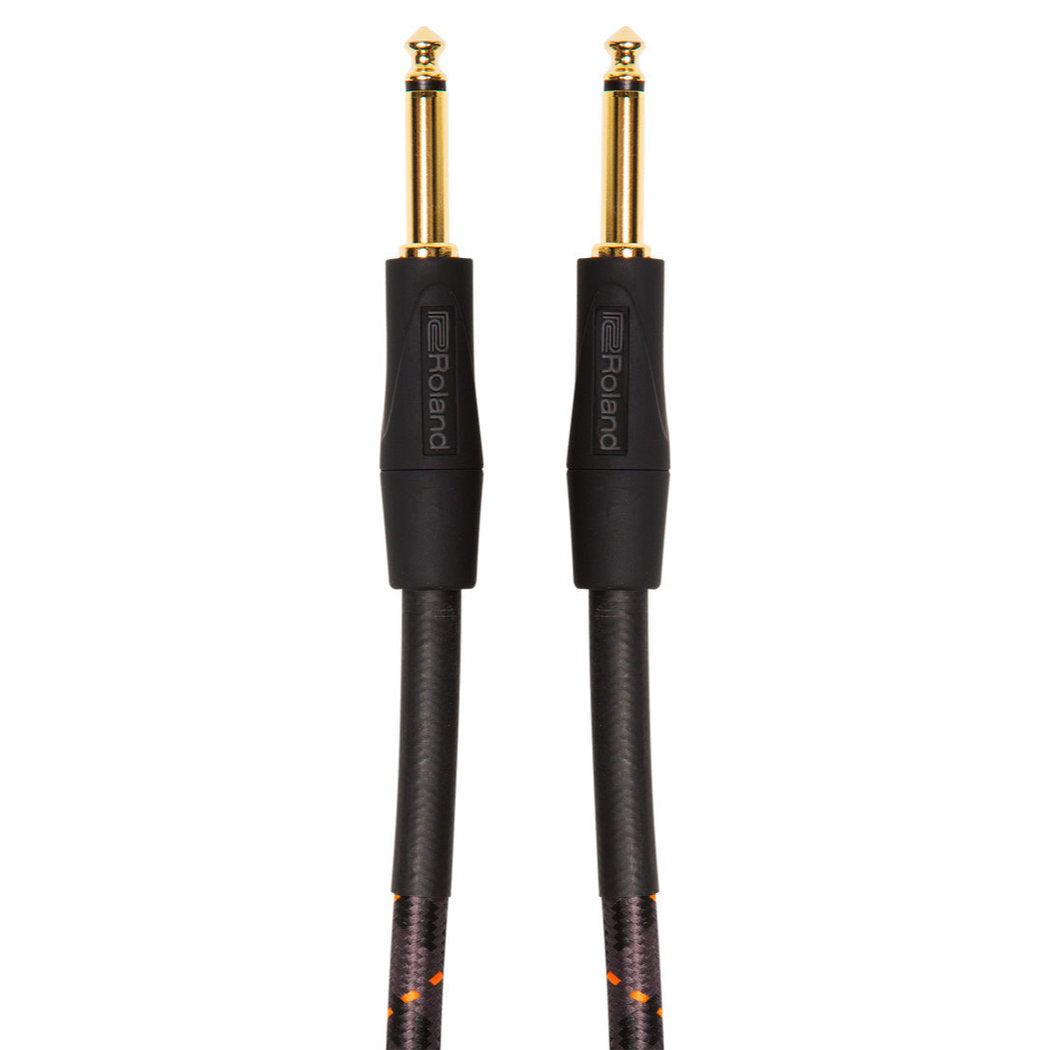 Roland RIC-G10 Gold Series Instrument Cable with Straight to Straight, 10ft - Bananas at Large®