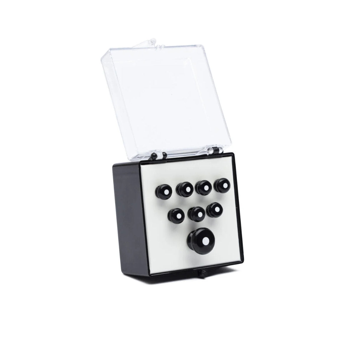 Martin Inlaid Bridge & Endpins - Black/White