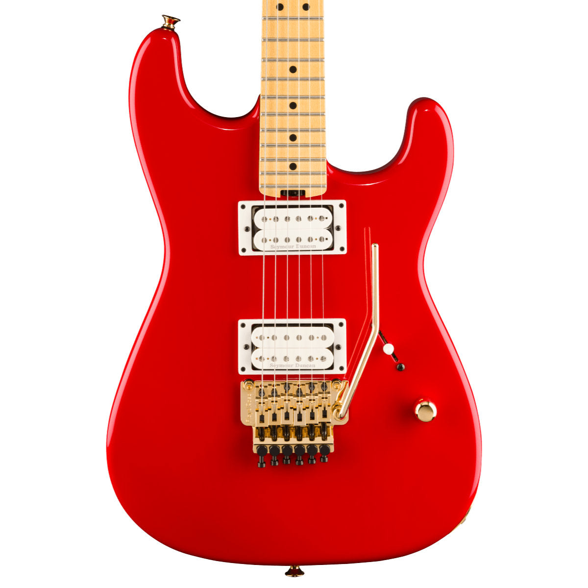 Charvel American Neo-Classic San Dimas SD1 HH FR Electric Guitar - Maple Fingerboard - Ferrari Red