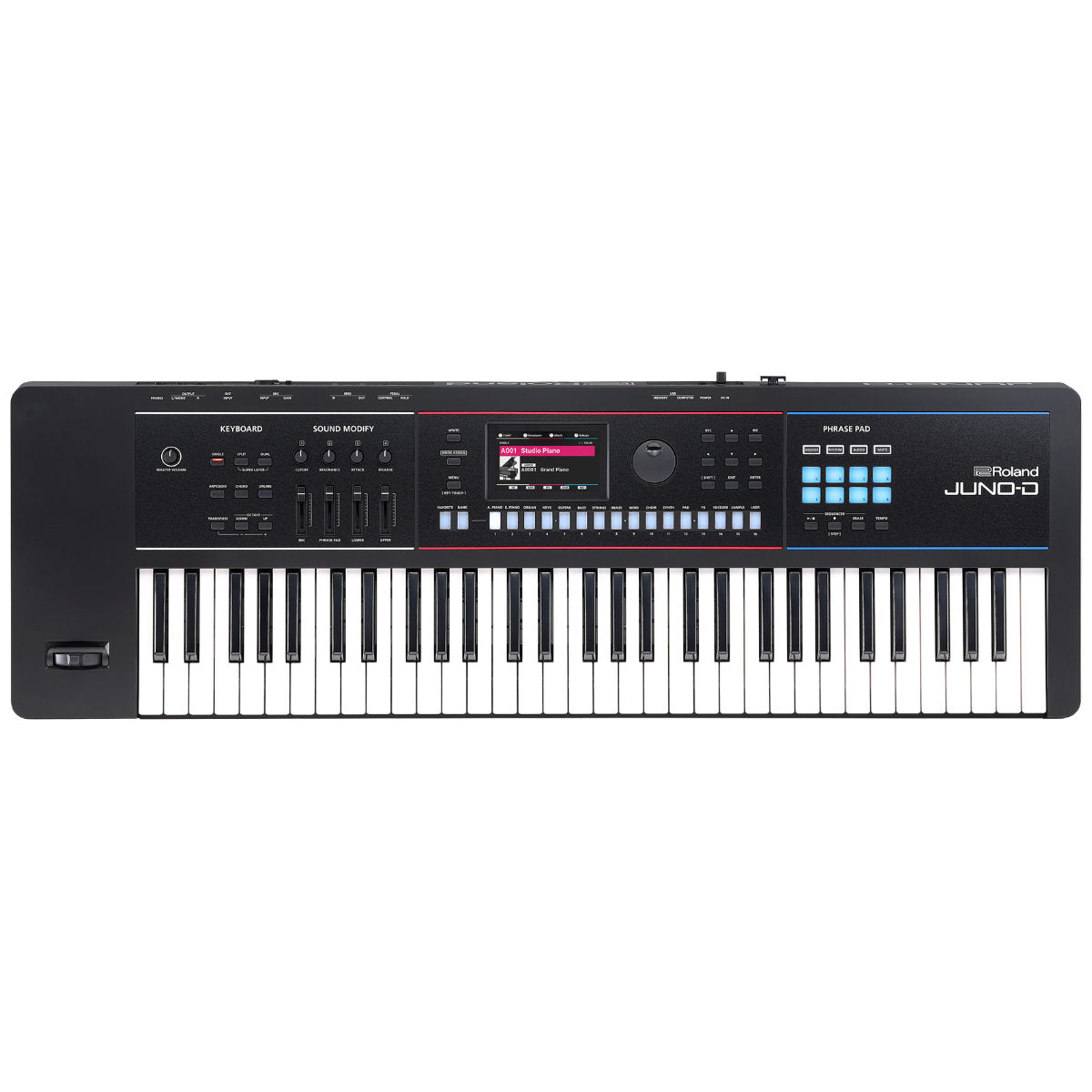 Roland JUNO-D6 61 Note Keyboard Synthesizer - Bananas at Large®