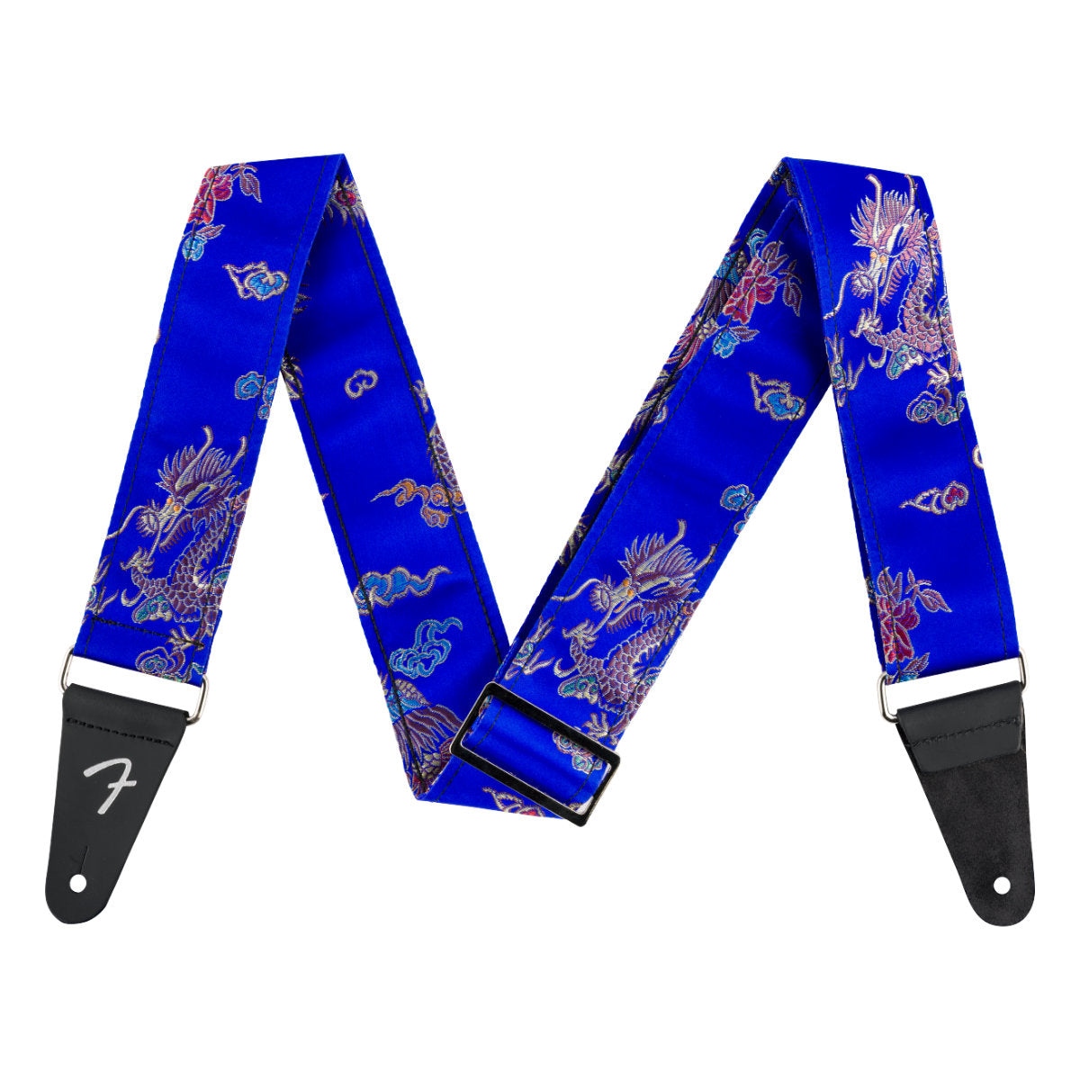 Fender Satin Dragon Strap - Royal Blue - Bananas at Large®