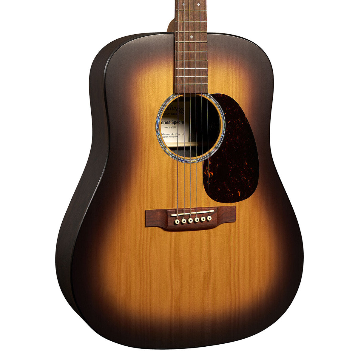 Martin D-X2E X Series Brazilian Burst Special Acoustic-Electric Guitar