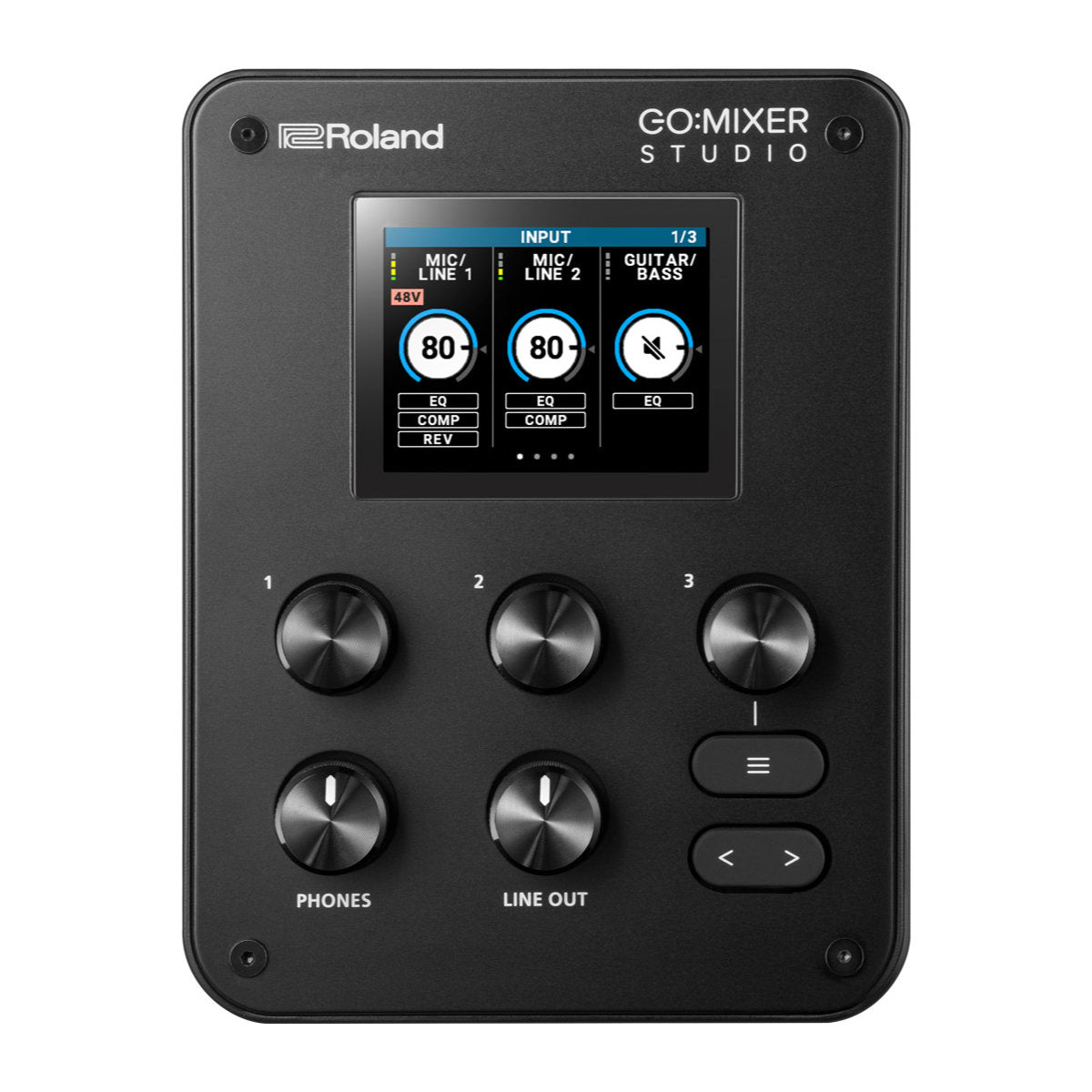 Roland GO:MIXER STUDIO Audio Mixer/Interface - Bananas at Large®