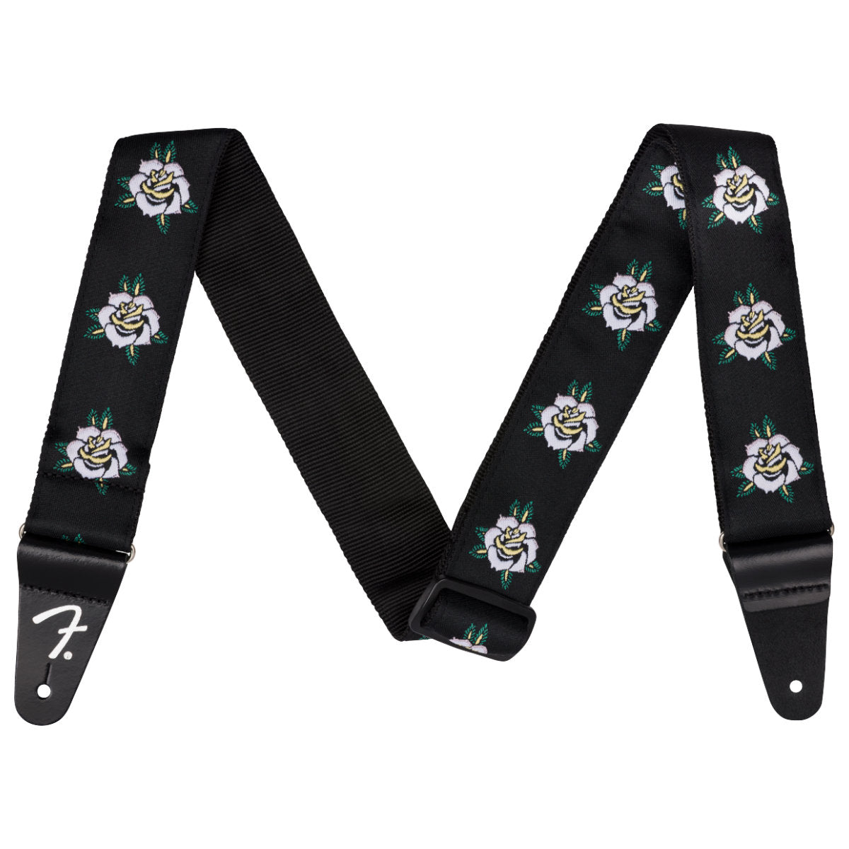 Fender Rose Strap - White - 2in