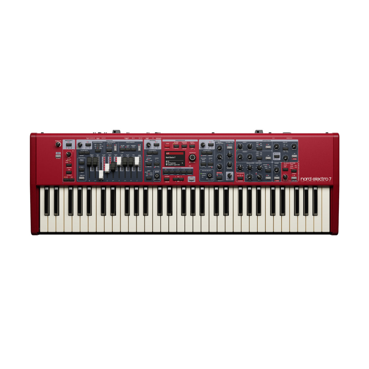 Nord Electro 7 61-Key Semi-Weighted Waterfall Portable Keyboard - Bananas at Large®