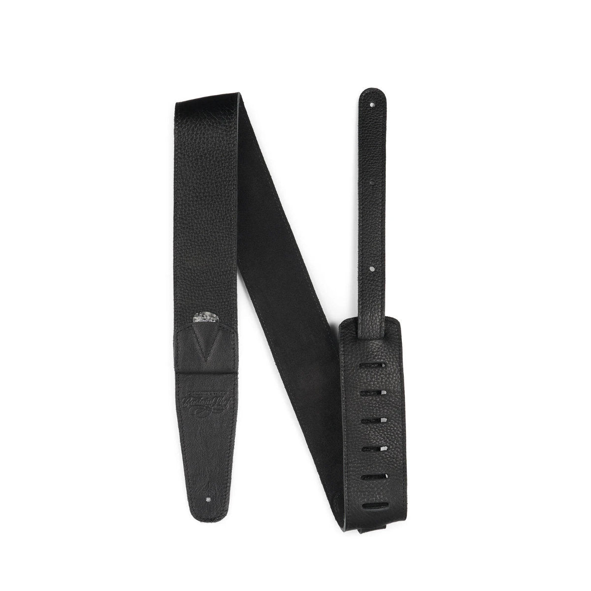 Martin Custom Shop Leather Pickholder Strap - Black - Bananas at Large®