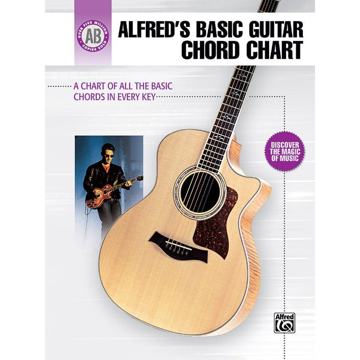 Alfred's Basic Guitar Chord Chart - Bananas at Large®