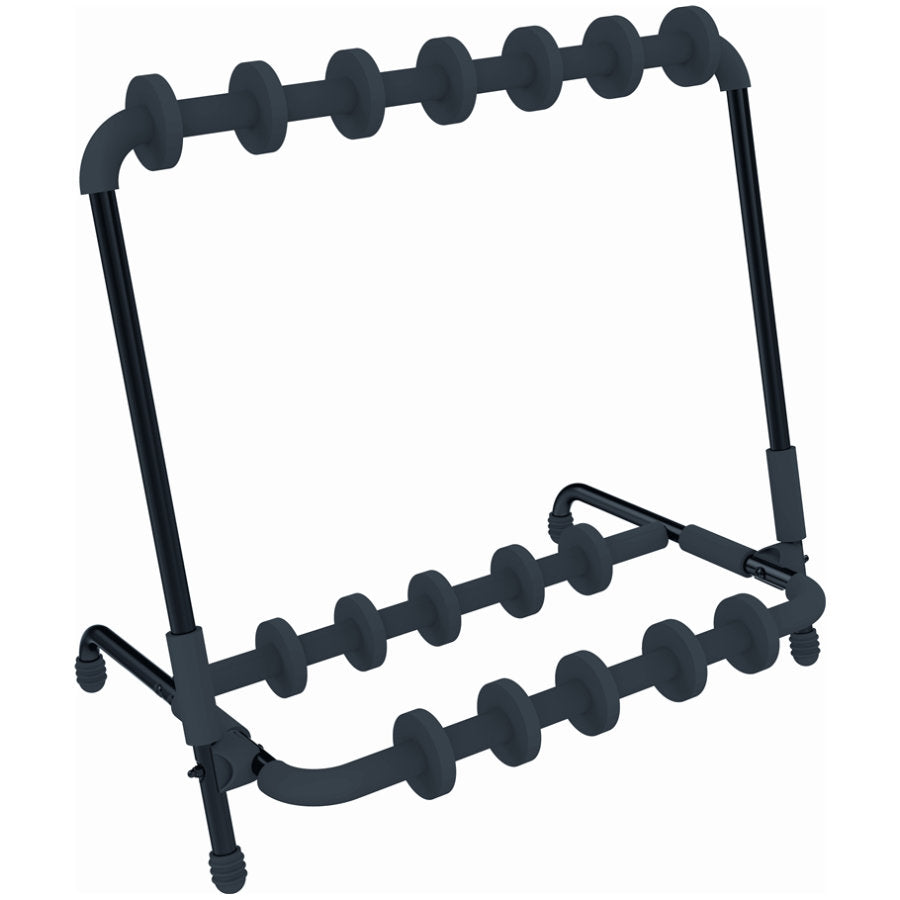Quik Lok GS-350 Universal Guitar Stand w/ Adjustable Slots - Black - Bananas at Large®