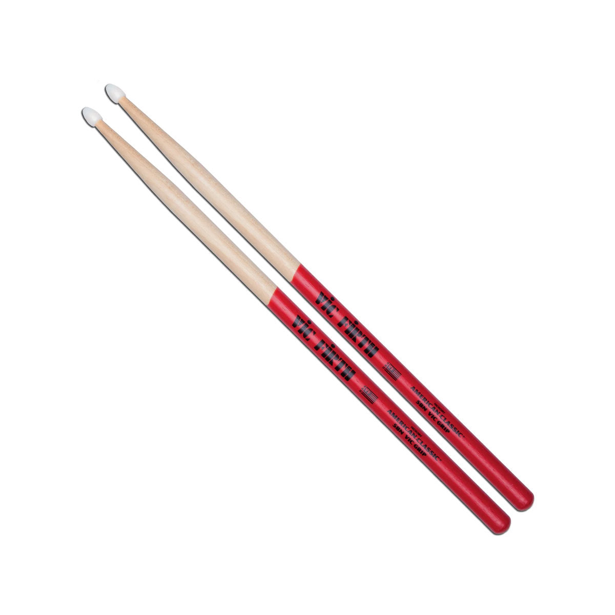 Vic Firth American Classic 5B Nylon Vic Grip Drumsticks