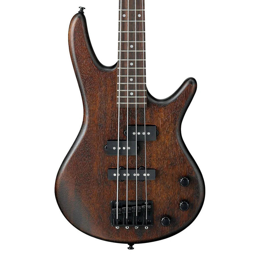 Ibanez GSRM20B Mikro 4 String Electric Bass - Walnut Flat - Bananas at Large®