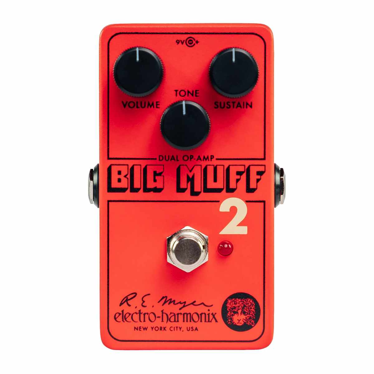 Electro-Harmonix Big Muff Pi 2 Dual Op-Amp Fuzz Pedal - Bananas at Large®