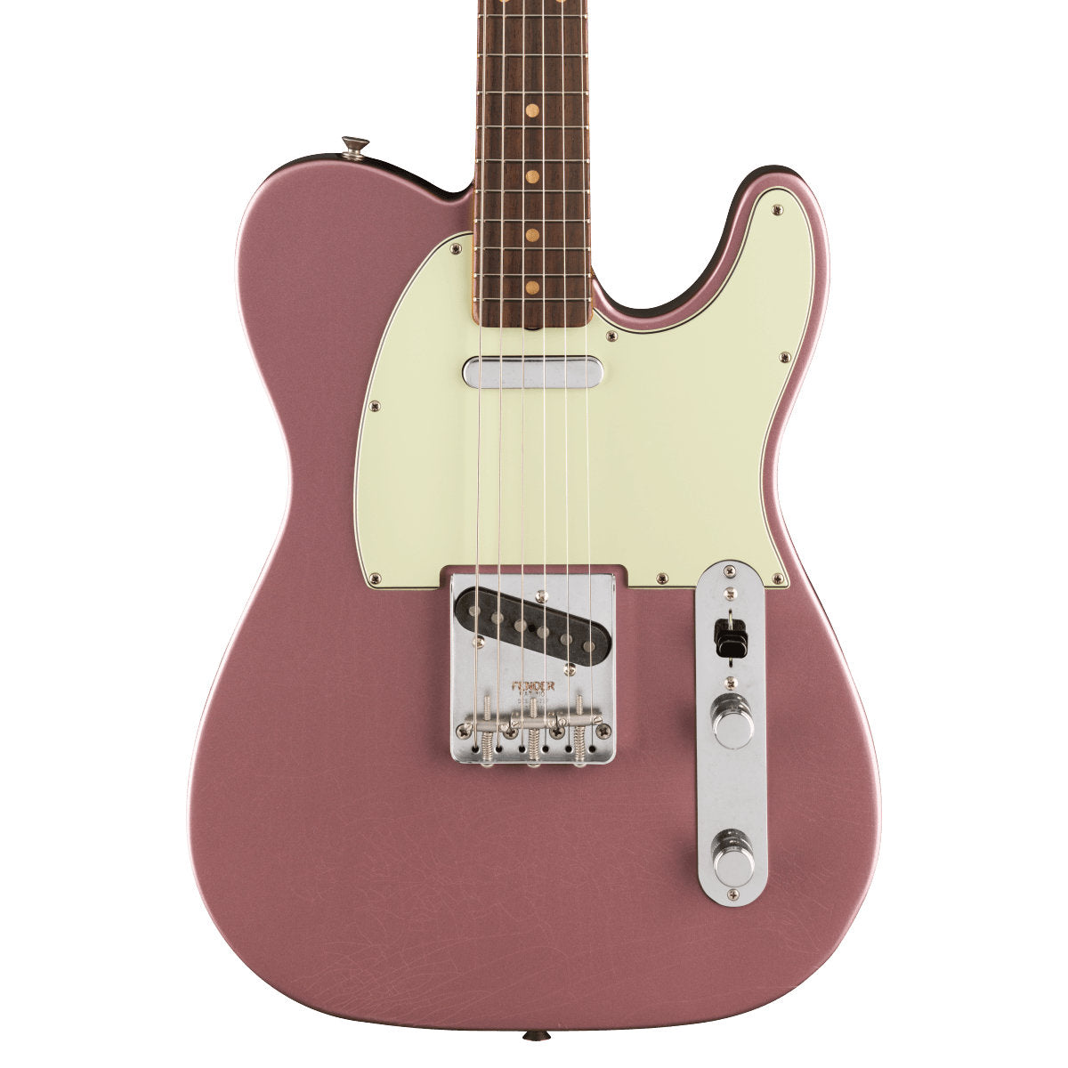 Fender Limited Edition Vintera® II Road Worn® '60s Telecaster® Electric Guitar - Rosewood Fingerboard - Burgundy Mist Metallic - Bananas at Large®