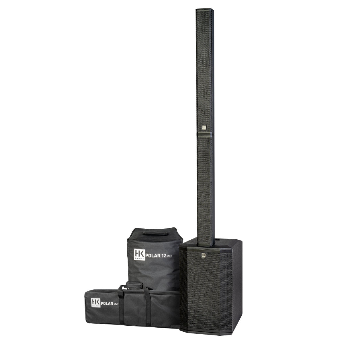 HK Audio Polar 12 MKII Column PA Array System - Black - 12in