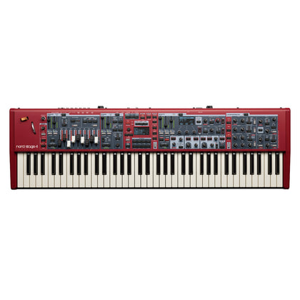 Nord Stage 4 Compact Stage Keyboard - 73-Key Semi-Weighted Waterfall Action
