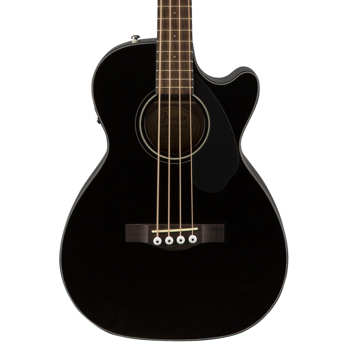 Fender CB-60SCE Acoustic-Electric Bass - Laurel Fingerboard - Black