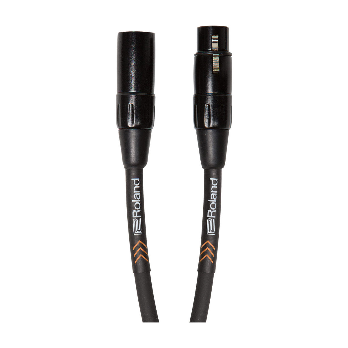 Roland RMC-B3 Black Series Microphone Cable with Heavy Duty XLR Connectors - 3 ft. - Bananas at Large®