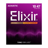 Elixir 11002 Acoustic Guitar Strings 80 20 Bronze w/ Nanoweb Coating - Extra Light 10-47 - Bananas at Large®