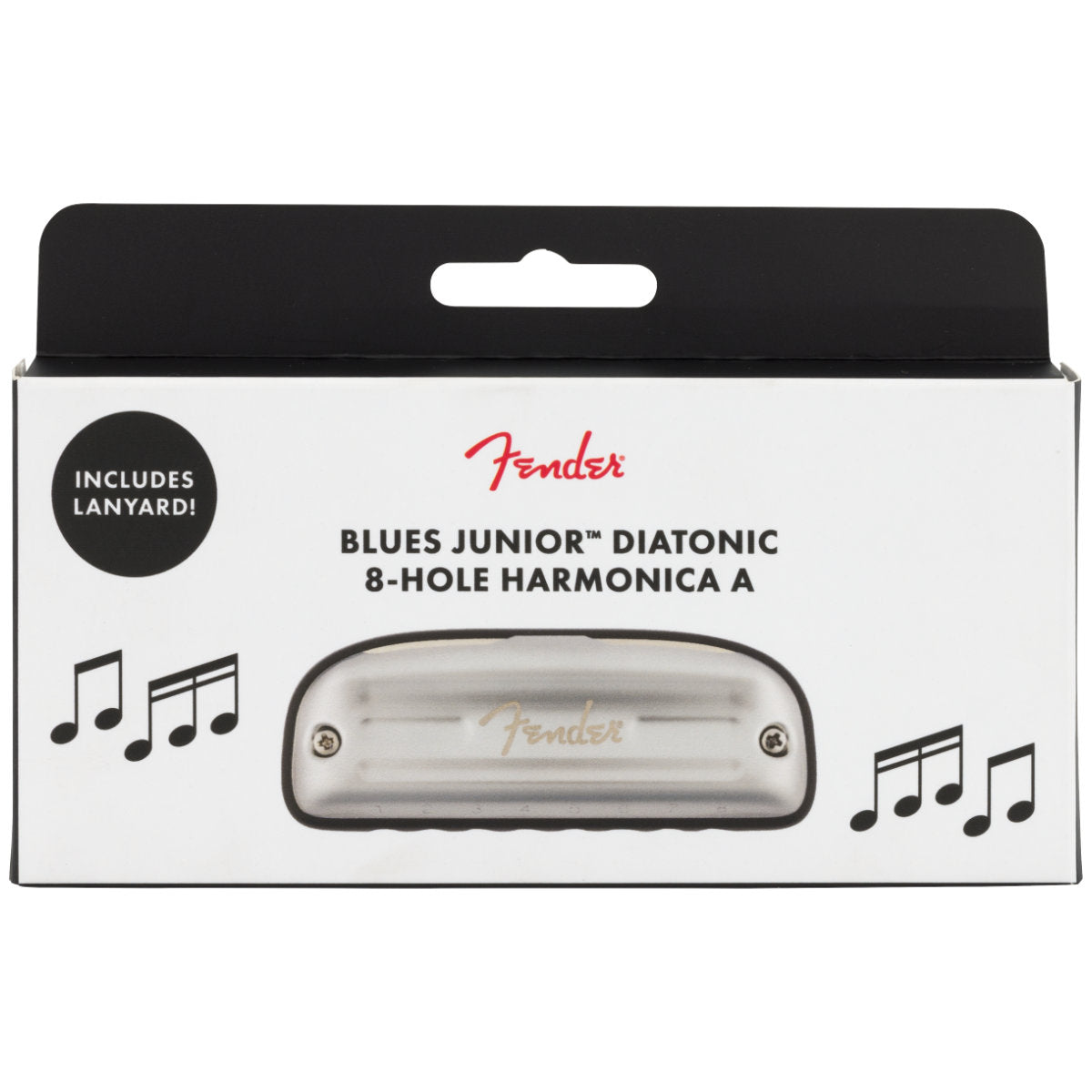 Fender Blues Junior Diatonic 8-hole Harmonica - Key of A