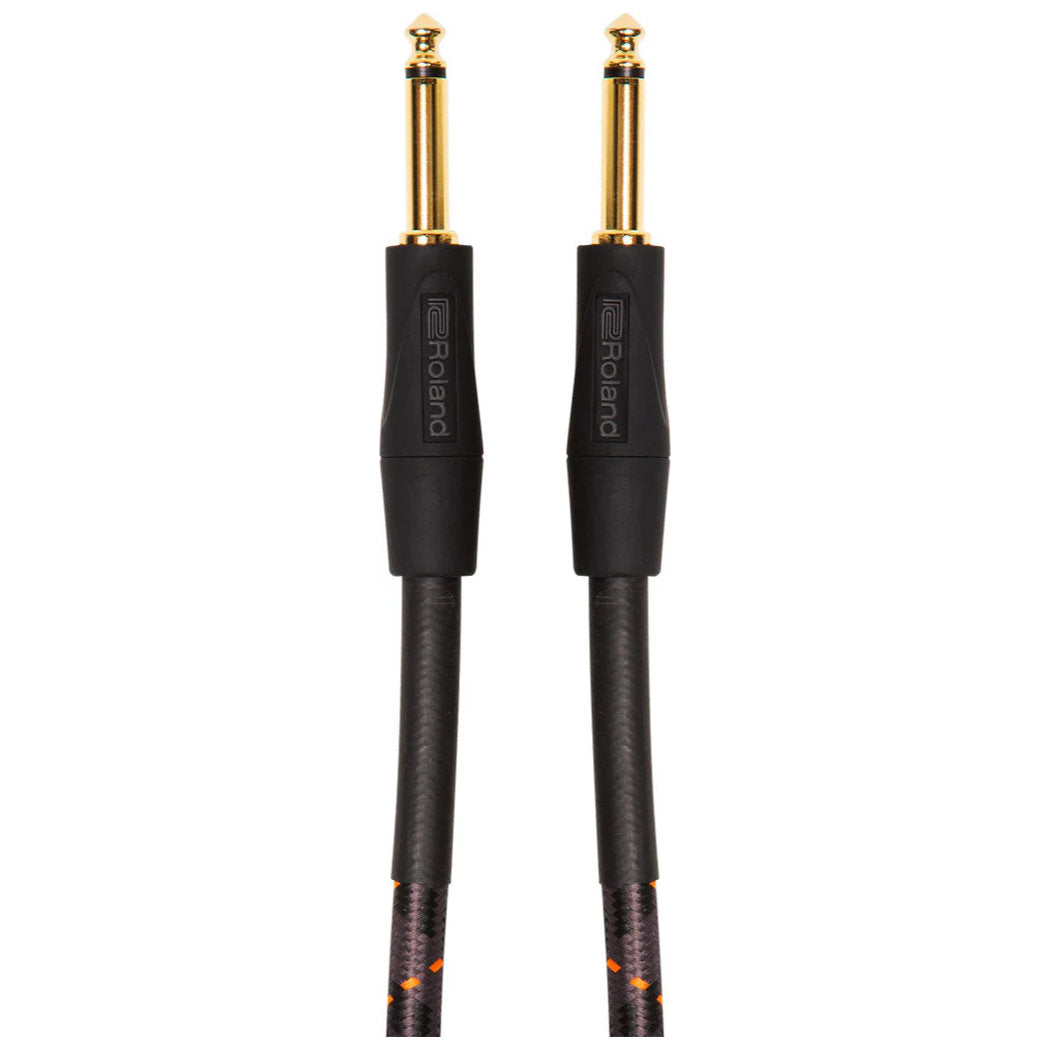 Roland RIC-G15 Gold Series Straight to Straight Instrument Cable - 15 ft. - Bananas at Large®