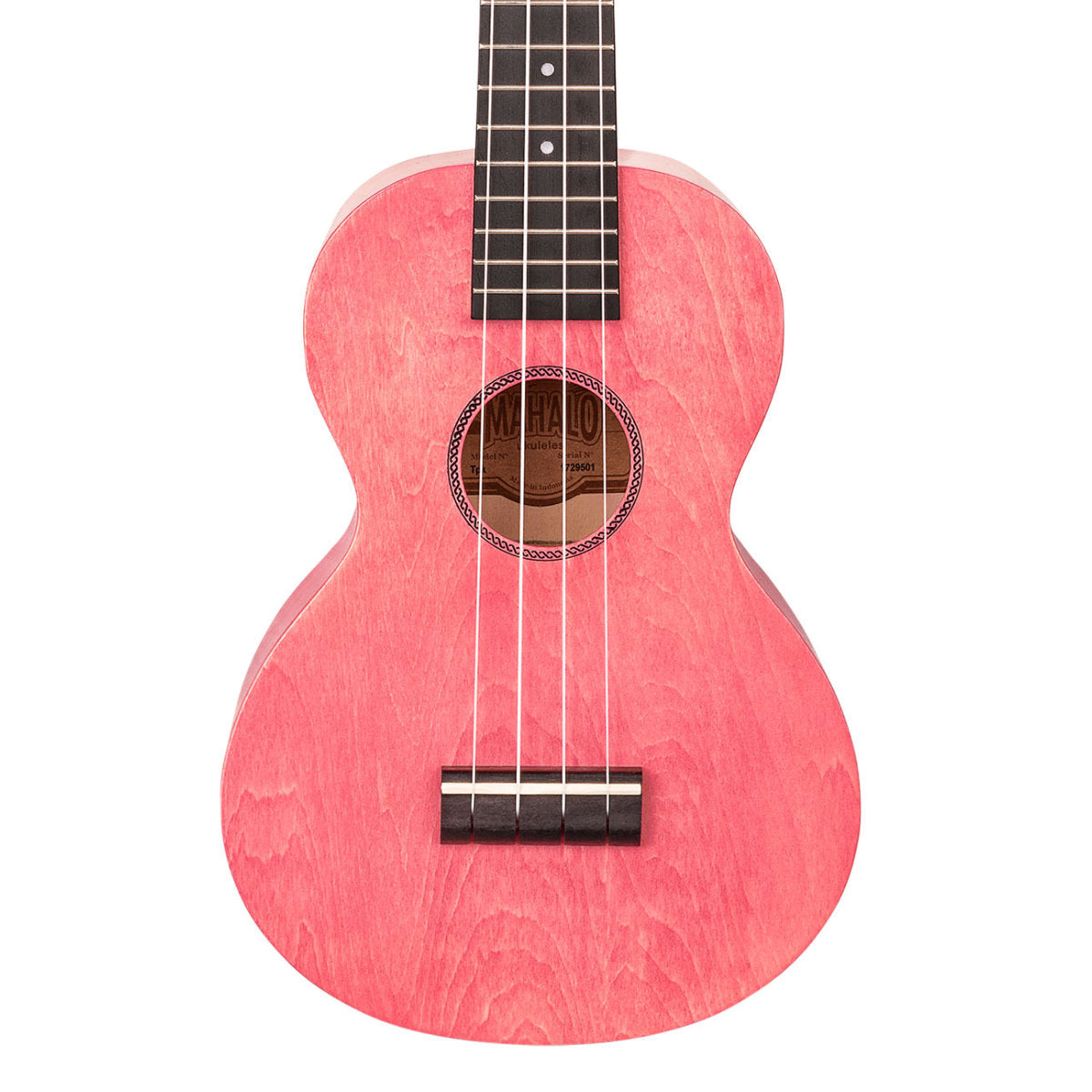 Mahalo ML2CP Island Series Concert Ukulele - Coral Pink