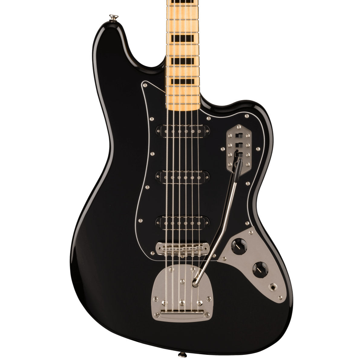 Fender Squier Classic Vibe™ Bass VI Electric Bass - Maple Fingerboard - Black Pickguard - Black Headstock - Black