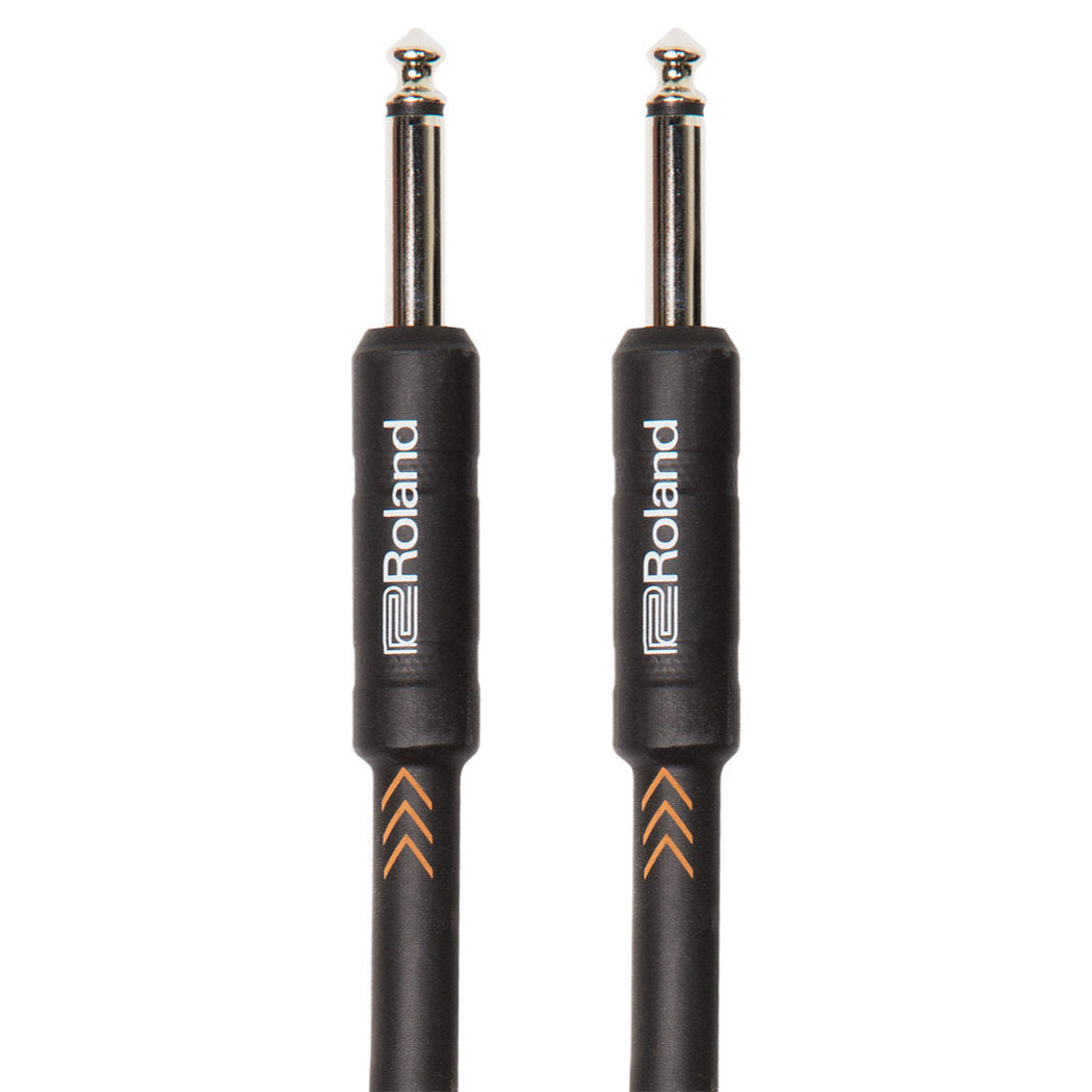 Roland RIC-B10 Black Series Straight to Straight Instrument Cable - 10 ft. - Bananas at Large®