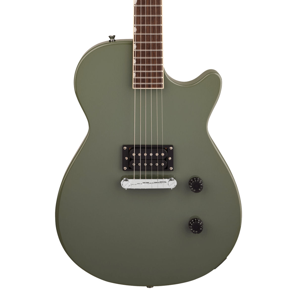 Gretsch Streamliner Jet Club 1 Pickup Electric Guitar - Laurel Fingerboard - Olive Drab