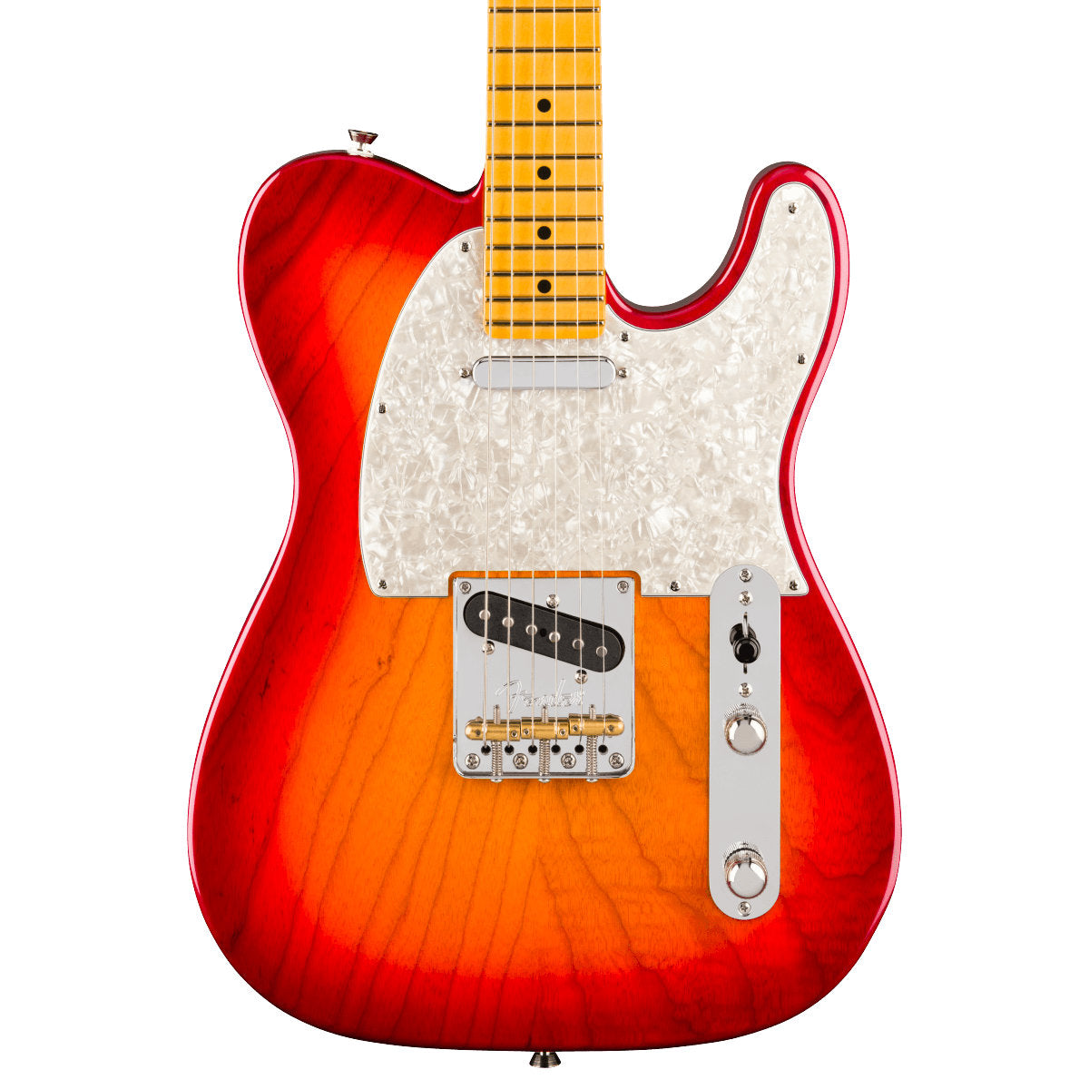 Fender American Professional Telecaster Electric Guitar - Maple Fingerboard - Aged Cherry Burst