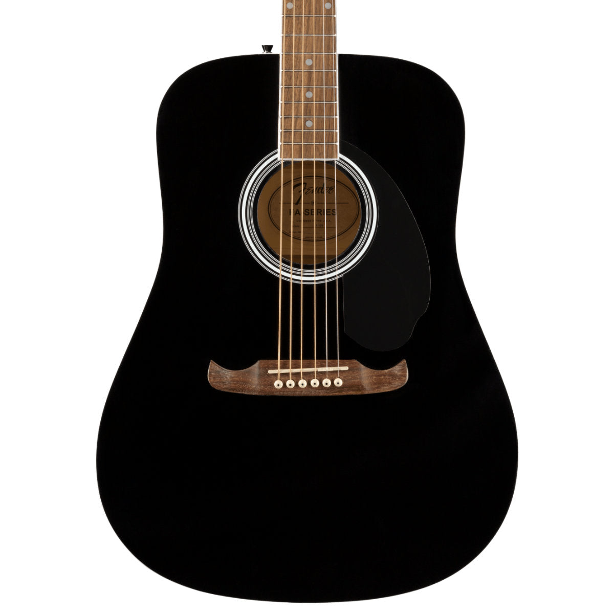 Fender FA-125 Dreadnought Acoustic Guitar - Walnut Fingerboard - Black