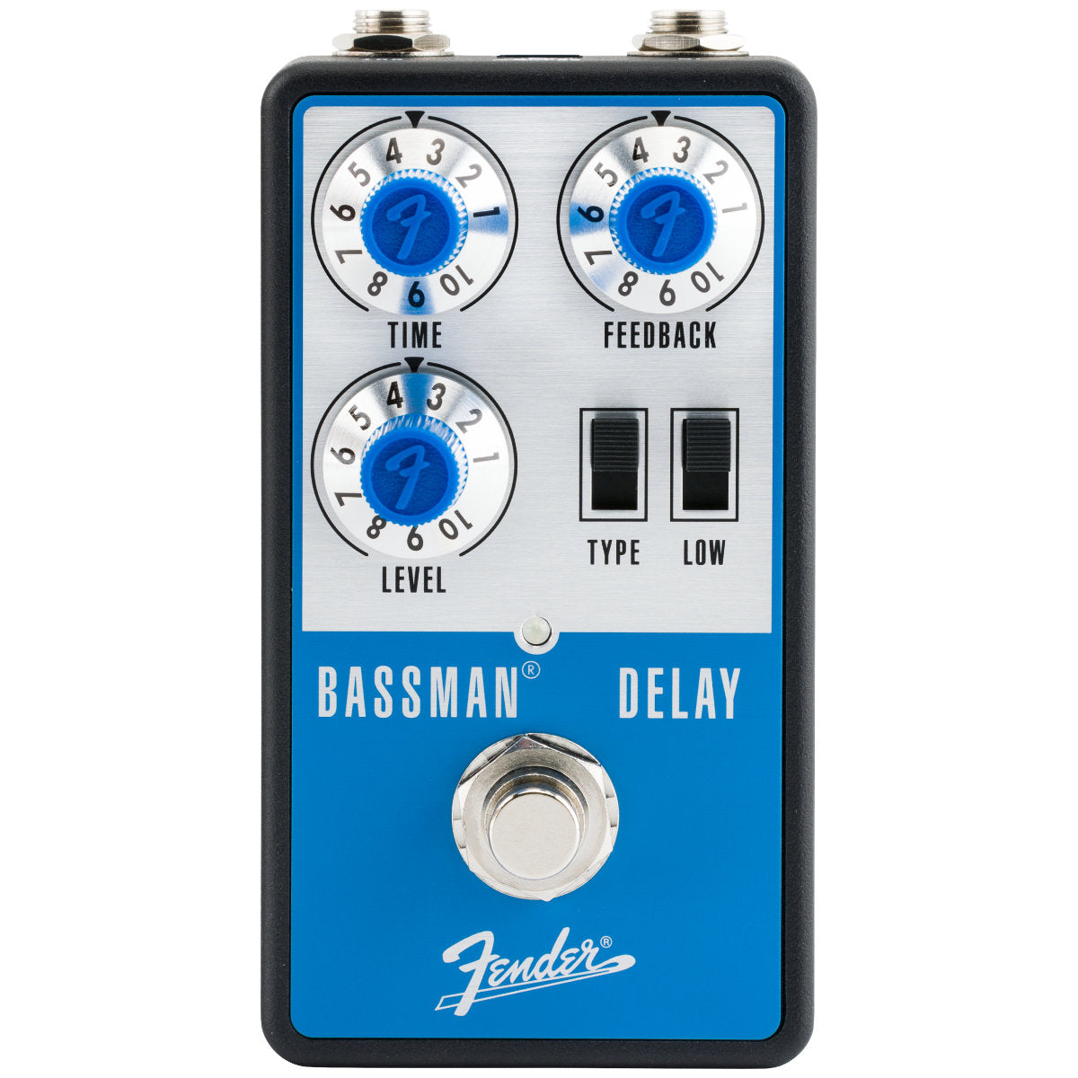 have blue pedal Fender Bassman® Delay Pedal – Bananas At Large Inc.® Musical Instruments & Pro Audio