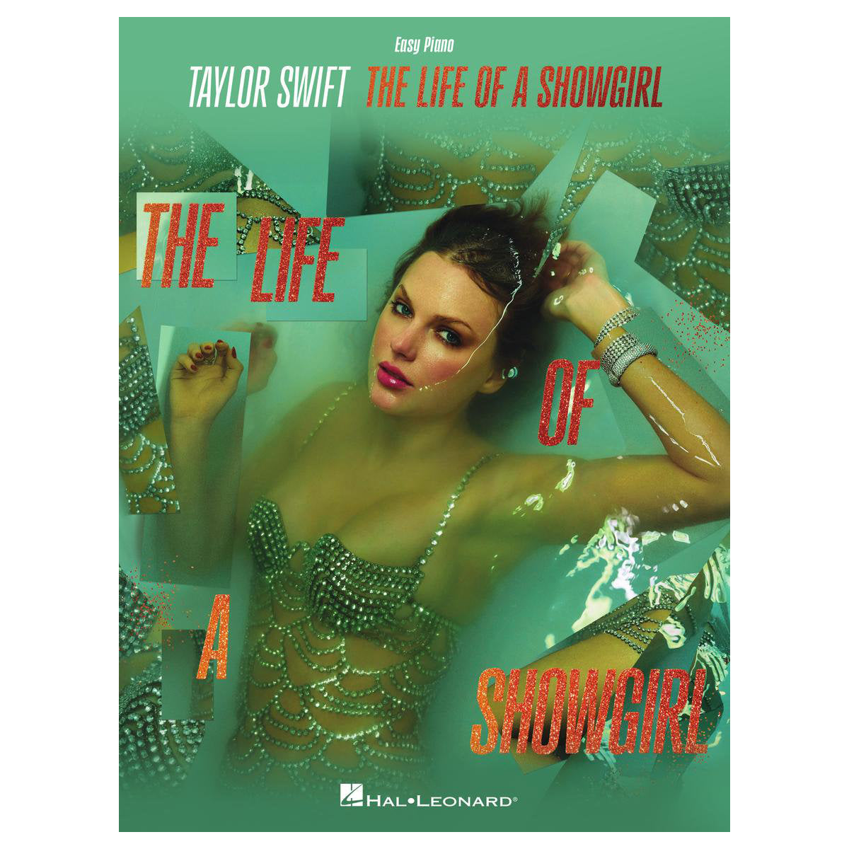 Hal Leonard Taylor Swift - The Life of a Showgirl Easy Piano Songbook Softcover