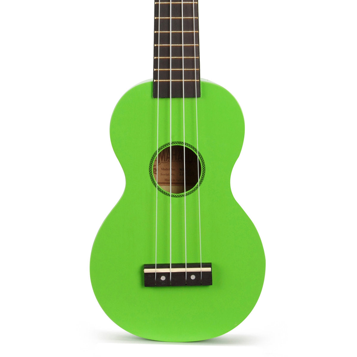 Mahalo MR1-GN Rainbow Soprano Ukulele - Green