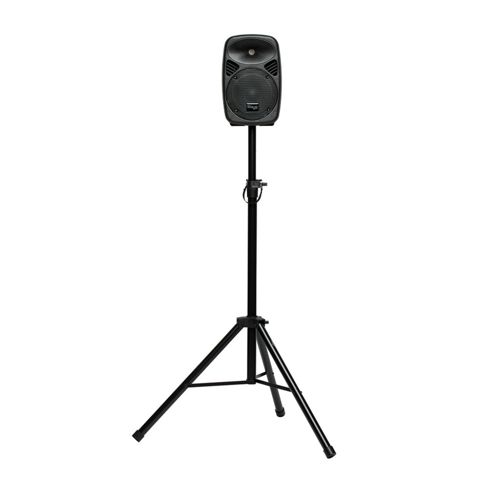 Stagg SPSQ10 Q Series Steel Speaker Stand Pair w/ Folding Legs