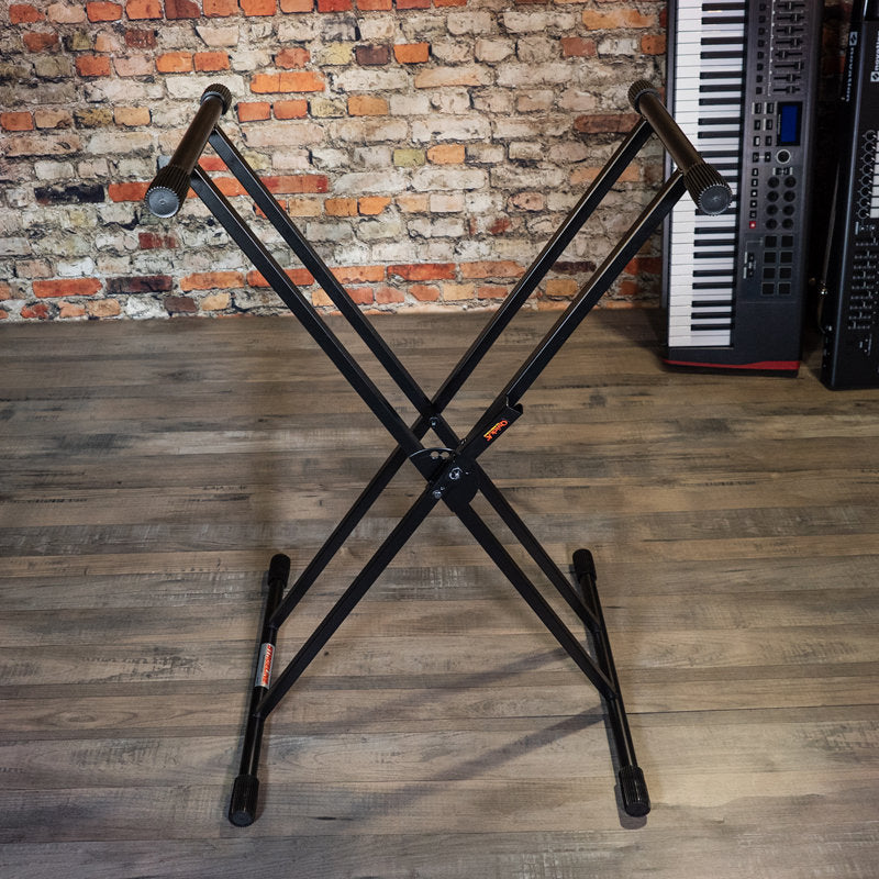 Stageline KS26Q Double-Braced X-Style Keyboard Stand w/ Quick Release