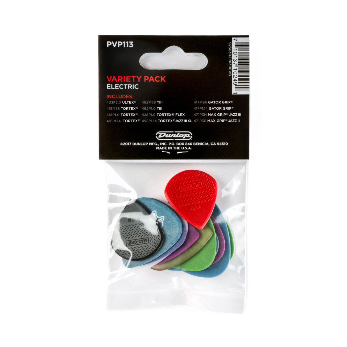Dunlop PVP113 Electric Pick Variety Pack (12 Pack) - Bananas at Large®