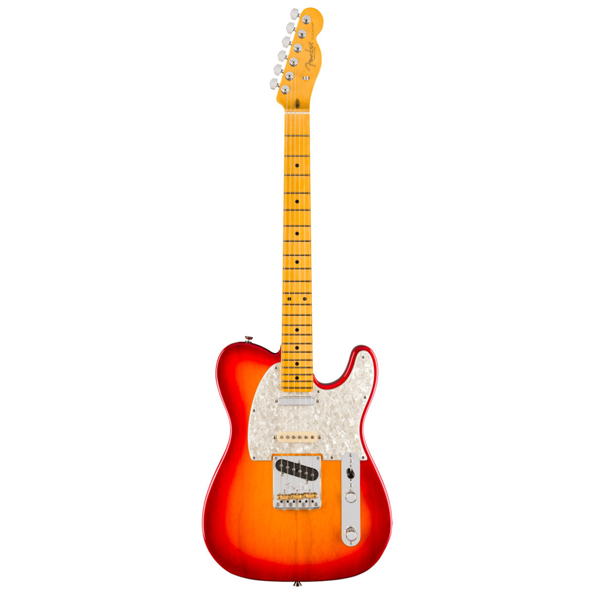 Fender American Professional Hot Shot Telecaster Electric Guitar - Maple Fingerboard - Aged Cherry Burst