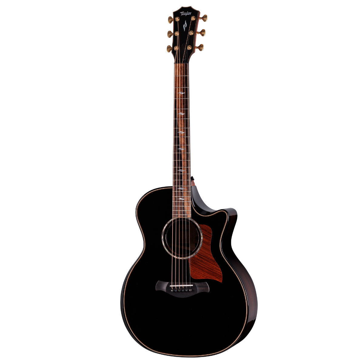 Taylor Next-Gen Builder's Edition 814ce Blacktop Grand Auditorium Acoustic-Electric Guitar - Indian Rosewood/Adirondack Spruce