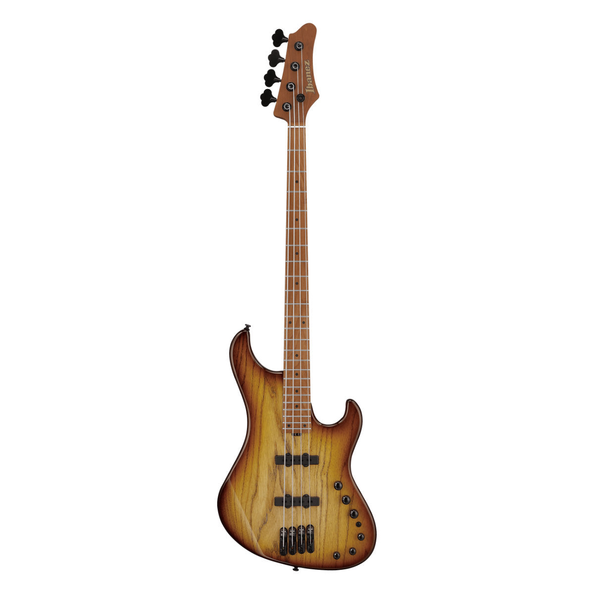 Ibanez MDM1300 Mode Series 4-String Electric Bass - Natural Stained Amber Burst