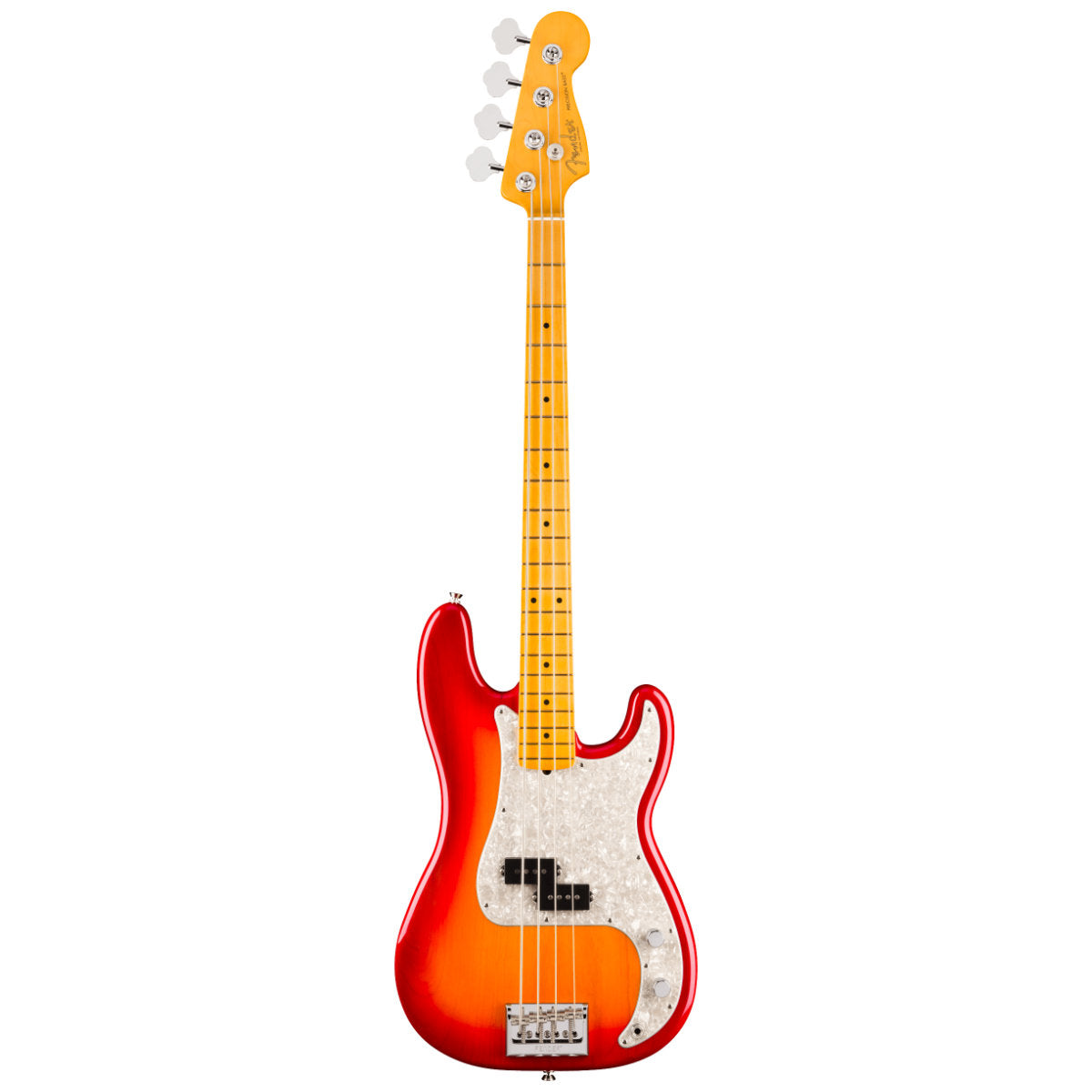 Fender American Professional Precision Bass - Maple Fingerboard - Aged Cherry Burst