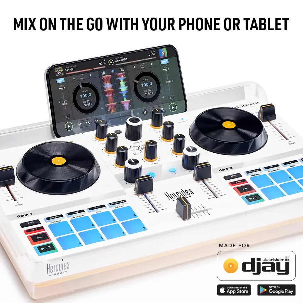Hercules DJControl Mix Ultra Portable DJ Mixer