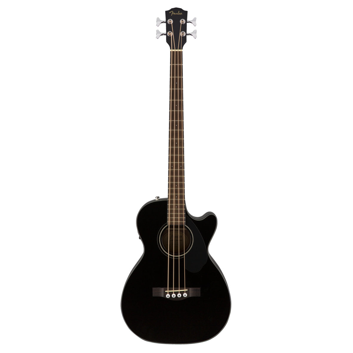 Fender CB-60SCE Acoustic-Electric Bass - Laurel Fingerboard - Black